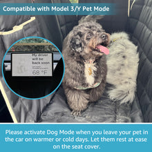 Load image into Gallery viewer, Lassie Dog Hammock for Car, Compatible with 2020-2023 Tesla Model Y Dog Seat Covers /2018-2023 Model 3,Dog Car Seat Cover for Back Seat with 4 Headrests, 100% Waterproof Pet Seat Protector for Dogs