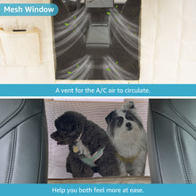 Load image into Gallery viewer, Lassie Dog Car Hammock for 2020-2024 Tesla Model Y/2018-2024 Model 3,Dog Car Seat Cover for Back Seat with 4 Headrests, 100% Waterproof Car Seat Protector for Dogs