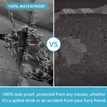 Load image into Gallery viewer, Lassie Dog Hammock for Car, Compatible with 2020-2023 Tesla Model Y Dog Seat Covers /2018-2023 Model 3,Dog Car Seat Cover for Back Seat with 4 Headrests, 100% Waterproof Pet Seat Protector for Dogs