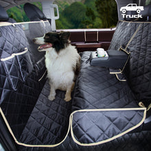 Load image into Gallery viewer, Lassie 4 in 1 Floor Dog Hammock for Crew Cab,100% Waterproof Backseat Cover Dog Seat Covers for Trucks, Bench Protector for Ford F150, Cevy Silverado,GMC Sierra,Toyota Tundra,Ram 1500 Truck etc
