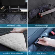 Load image into Gallery viewer, Lassie Dog Seat Covers for Cars Back Seat, Waterproof Bench Seat Cover for Dogs, Vehicles Seat Protector for Kids, Backseat Dog Cover for Car, Trucks & SUVs