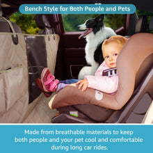 Load image into Gallery viewer, Lassie 4 in 1 Floor Dog Hammock for Crew Cab,100% Waterproof Backseat Cover Dog Seat Covers, Bench Protector for Ford F150, Chevy Silverado,GMC Sierra,Toyota Tundra,Ram 1500 Truck etc