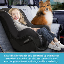 Load image into Gallery viewer, Lassie Dog Seat Covers for Trucks Back Seat, Waterproof and Heavy Duty Bench Seat Cover for Kid, Anti Scratch Pet Backseat Covers for Trucks, SUV & Car