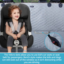 Load image into Gallery viewer, Lassie Dog Seat Covers for Trucks Back Seat, Waterproof and Heavy Duty Bench Seat Cover for Kid, Anti Scratch Pet Backseat Covers for Trucks, SUV & Car