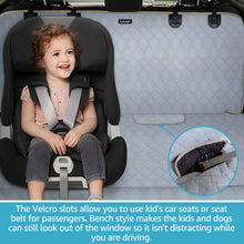 Load image into Gallery viewer, Dog Seat Covers for Cars Back Seat, Waterproof Bench Seat Cover for Dogs, Vehicles Seat Protector for Kids, Backseat Dog Cover for Car, Trucks & SUVs