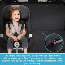Load image into Gallery viewer, Lassie Dog Seat Covers for Cars Back Seat, Waterproof Bench Seat Cover for Dogs, Vehicles Seat Protector for Kids, Backseat Dog Cover for Car, Trucks & SUVs