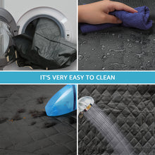 Load image into Gallery viewer, Lassie Dog Car Seat Covers for Back Seat 100% Waterproof with Mesh Visual Window Durable Scratchproof Nonslip Dog Car Hammock with Universal Size Fits for Cars, Trucks & SUVs