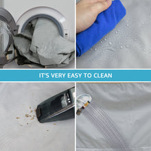 Load image into Gallery viewer, Lassie SUV Cargo Liner for Dogs with Storage Bags 100% Waterproof SUV Dog Cover for Cargo Area, Dog Trunk Cover with Bumper Flap Protector, Machine Washable Pet Seat Covers for Back of SUV, Truck