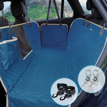 Load image into Gallery viewer, Lassie Dog Car Seat Covers for Back Seat 100% Waterproof with Mesh Visual Window Durable Scratchproof Nonslip Dog Car Hammock with Universal Size Fits for Cars, Trucks & SUVs