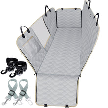 Load image into Gallery viewer, Lassie Dog Car Seat Covers for Back Seat 100% Waterproof with Mesh Visual Window for Cars, Trucks & SUVs