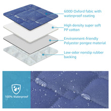 Load image into Gallery viewer, Lassie Dog Car Seat Covers for Back Seat 100% Waterproof with Mesh Visual Window Durable Scratchproof Nonslip Dog Car Hammock with Universal Size Fits for Cars, Trucks & SUVs