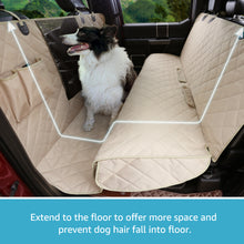 Load image into Gallery viewer, Lassie Floor Dog Hammock for F150 F250 F350 Crew Cab, Waterproof Dog Seat Covers for Trucks, XXL Dog Hammock for Car Full Truck Protection for Large SUV & Trucks