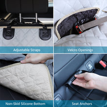 Load image into Gallery viewer, Lassie Dog Seat Covers for Trucks Back Seat, Waterproof and Heavy Duty Bench Seat Cover for Kid, Anti Scratch Pet Backseat Covers for Trucks, SUV & Car