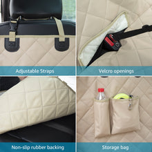 Load image into Gallery viewer, Lassie Floor Dog Hammock for F150 F250 F350 Crew Cab, Waterproof Dog Seat Covers for Trucks, XXL Dog Hammock for Car Full Truck Protection for Large SUV & Trucks