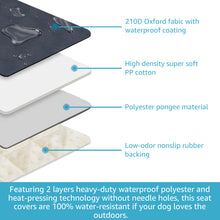 Load image into Gallery viewer, Lassie Dog Car Seat Cover for Back Seat, Heavy-Duty, Nonslip Waterproof Backseat Dog Cover for Car, Washable Car Bench Seat Cover, Universal Car Seat Protector for Backseats, Trucks & SUVs