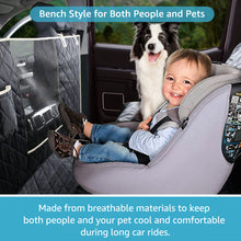 Load image into Gallery viewer, Lassie 4 in 1 Floor Dog Hammock for Crew Cab,100% Waterproof Backseat Cover Dog Seat Covers for Trucks, Bench Protector for Ford F150, Cevy Silverado,GMC Sierra,Toyota Tundra,Ram 1500 Truck etc
