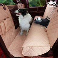 Lassie 4 in 1 Floor Dog Hammock for Crew Cab,100% Waterproof Backseat Cover Dog Seat Covers, Bench Protector for Ford F150, Chevy Silverado,GMC Sierra,Toyota Tundra,Ram 1500 Truck etc