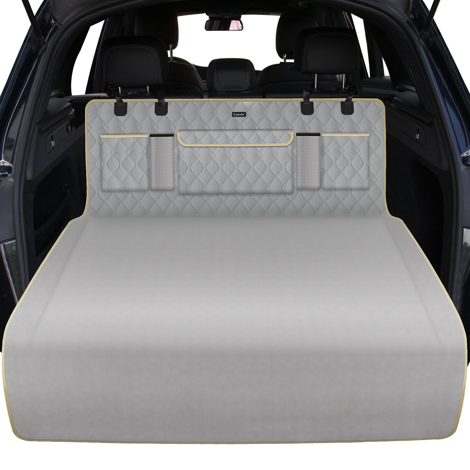  Active Pets Cotton SUV Cargo Liner for Dogs, Durable Non Slip  Vehicle Seat Cover, Protects Against Dirt & Fur, Pet Cargo Liner for SUV &  Trucks, Large Size Trunk Cover for