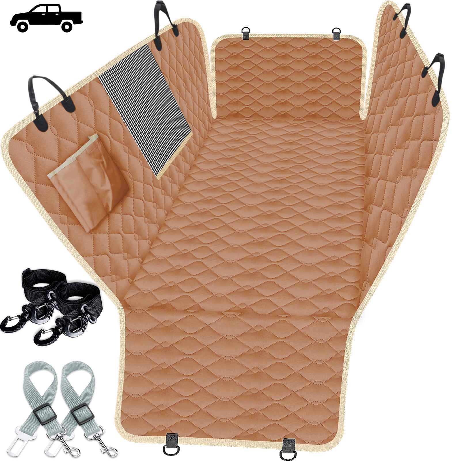 Car Seat Protector Hanjo Pets Car Dog Cover Back Seat Car