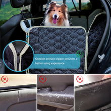 Load image into Gallery viewer, Lassie Dog Car Seat Covers for Back Seat 100% Waterproof with Mesh Visual Window for Cars, Trucks &amp; SUVs
