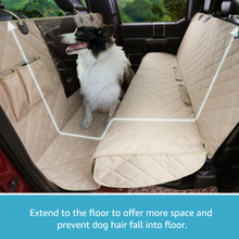 Load image into Gallery viewer, Lassie Floor Dog Hammock for F150 F250 F350 Crew Cab, Waterproof Dog Seat Covers for Trucks, XXL Dog Hammock for Car Full Truck Protection for Large SUV &amp; Trucks
